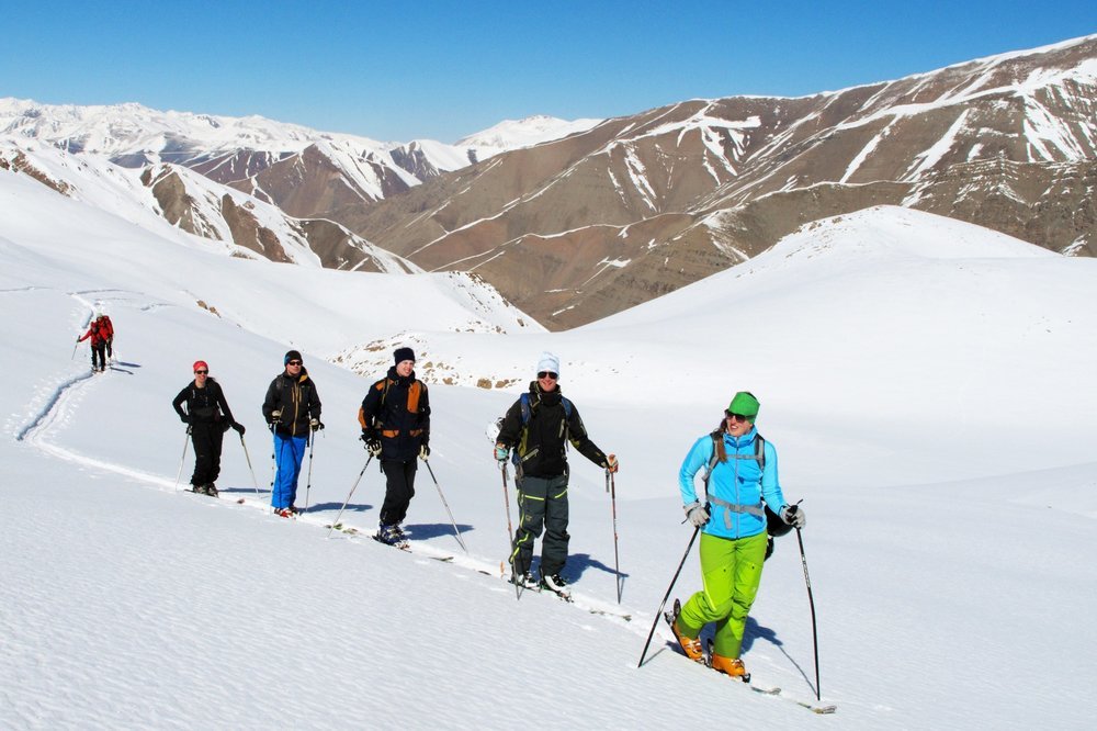 ski touring iran