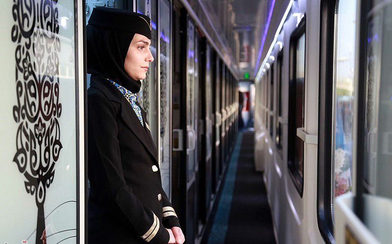 Iran train tour